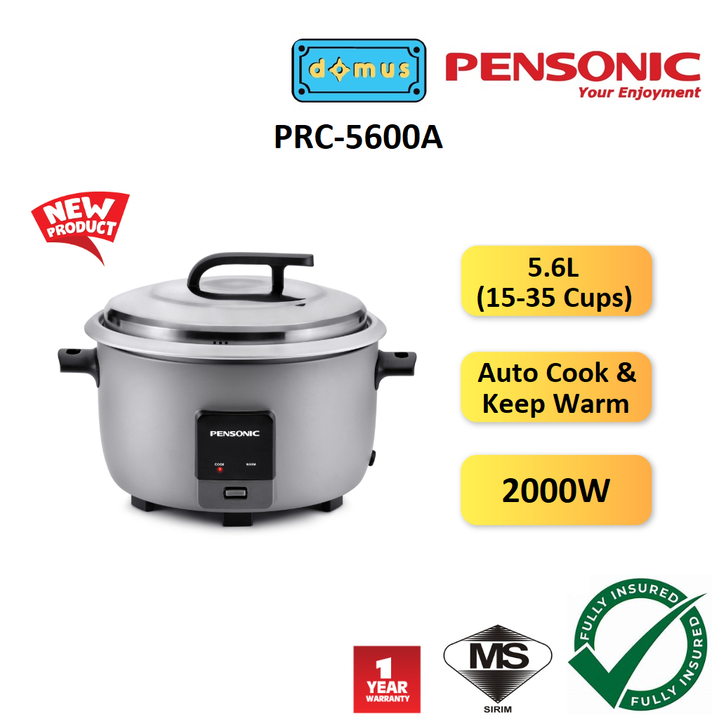 Pensonic Commercial Electric Rice Cooker 5.6L Periuk Nasi Elektrik ...