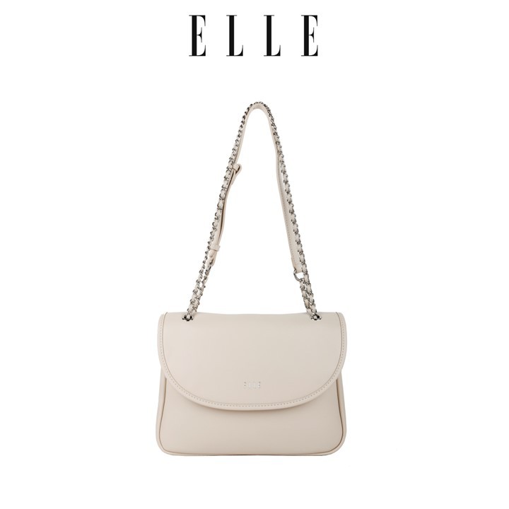 Elle Nelly Shoulder Bag 3 Colors Beige Black Taupe Shopee Malaysia