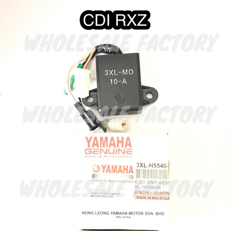 ORIGINAL YAMAHA CDI UNIT ASSY RXZ Y80 / RXS (3M5) LC135-5S (NON-CUT OFF ...