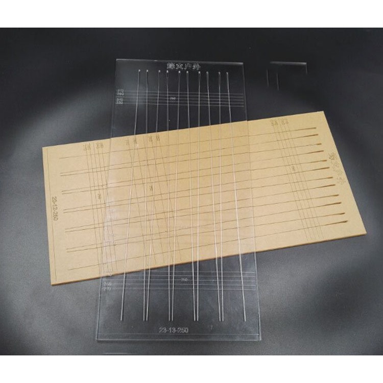 M'Sia Ready Stock Fix Acryl Ruler Template Straight Pembaris Tetap ...