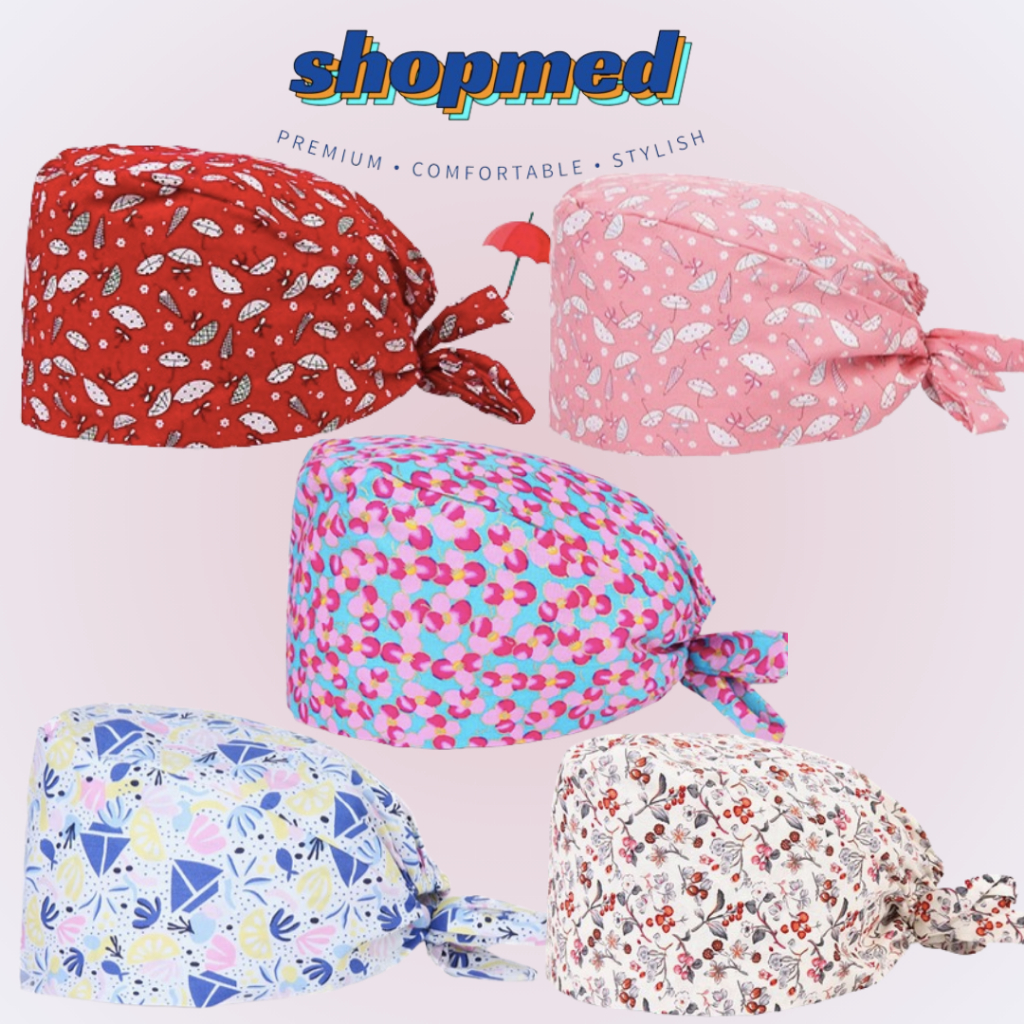 Adjustable Cotton Head Cap Surgical Cap Scrub Cap Surgeon Hat Clinic ...