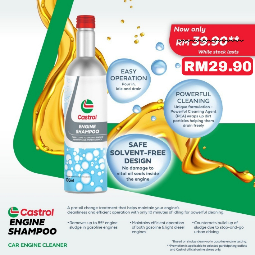 castrol engine flushing | Shopee Malaysia