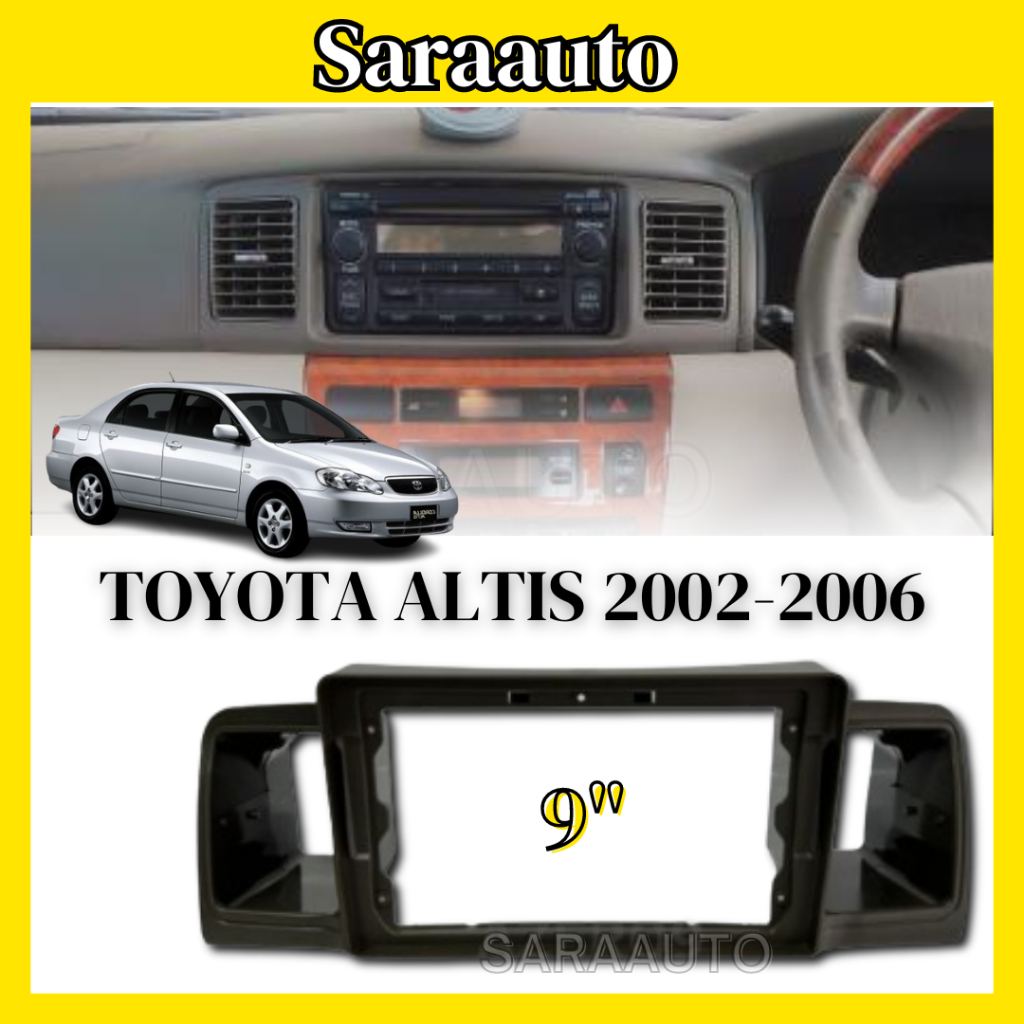 Android Player Casing 9 inch Toyota Altis 2002-2006 | Shopee Malaysia