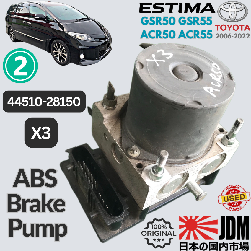 ABS Brake Pump X2 X3 X6 XC XT Fit For TOYOTA Estima ACR50 ACR55