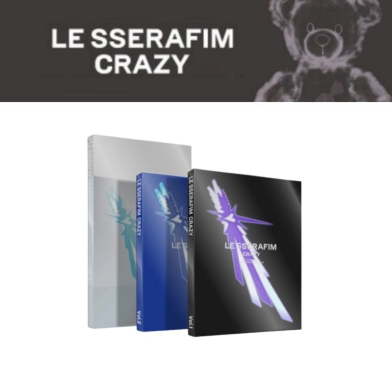 [READY STOCK] LeSSERA FIM 4TH MINI ALBUM 'CRAZY' UNSEALED [NO PC ...