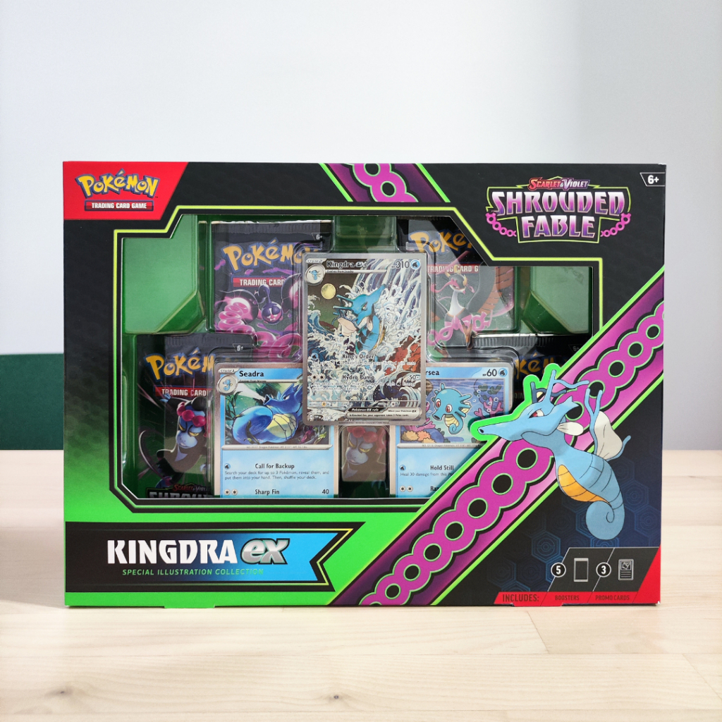 Pokmon TCG: Scarlet & Violet-Shrouded Fable Special Illustration  Collection (Greninja ex & Kingdra ex) | Shopee Malaysia