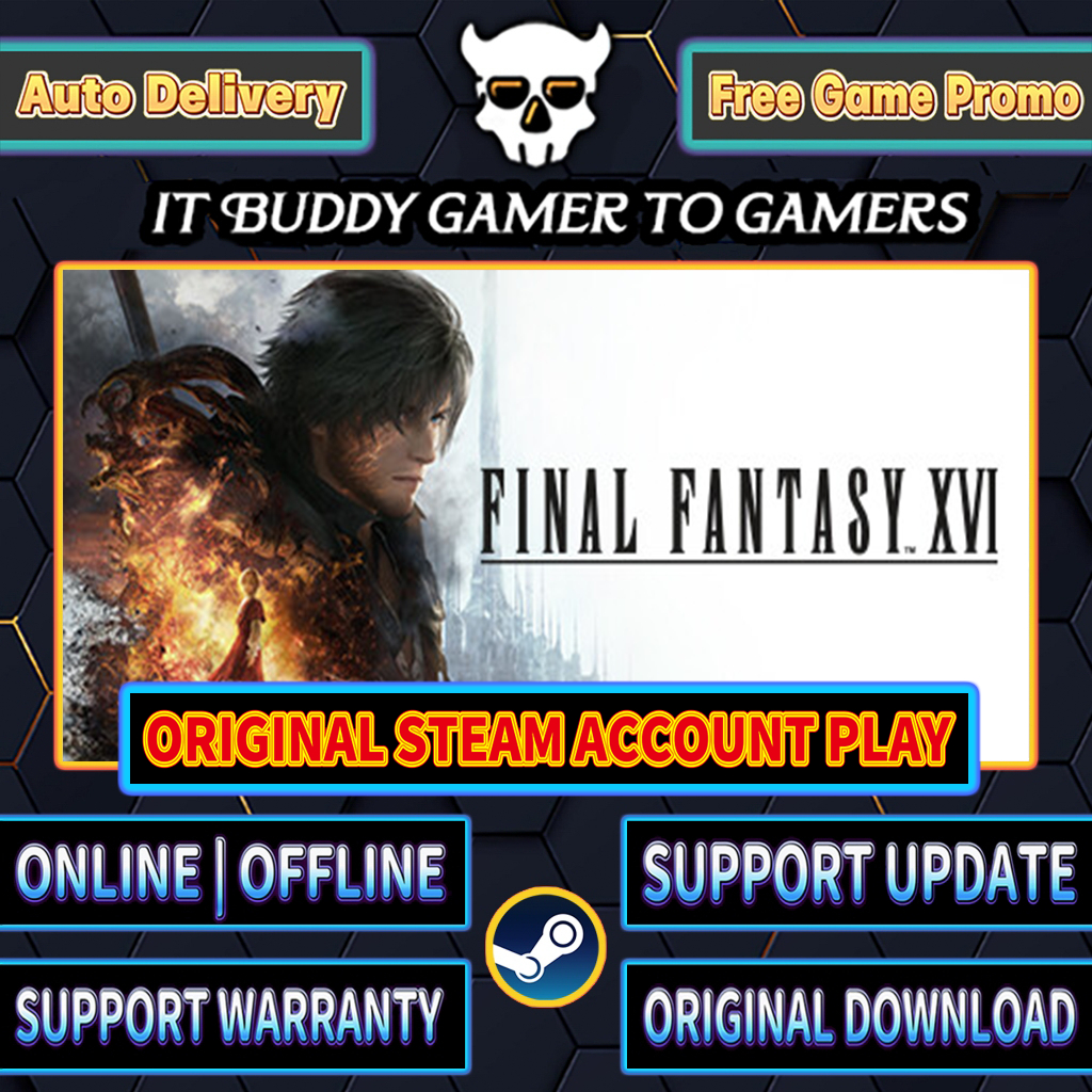FINAL FANTASY XVI COMPLETE EDITION ORIGINAL STEAM ONLINE & OFFLINE [PC ...