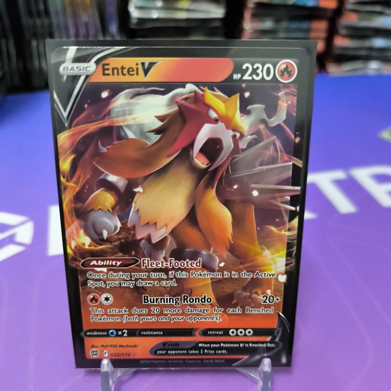 Entei v 022/172 brilliant star | Shopee Malaysia