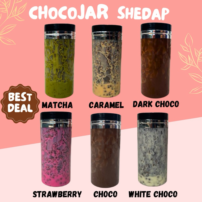 CHOCOJAR BORONG 400ml BERYLS choco crunch Rainbow Readystok | Shopee ...