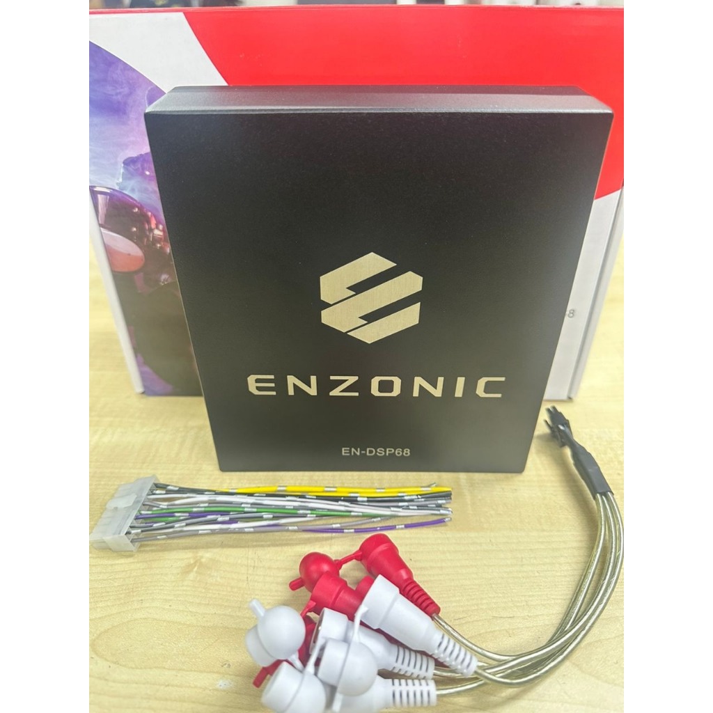 ENZONIC channel ampilifier EN-DSP68 (8x80Watts) AB class (Free Plug  Play Socket USB)