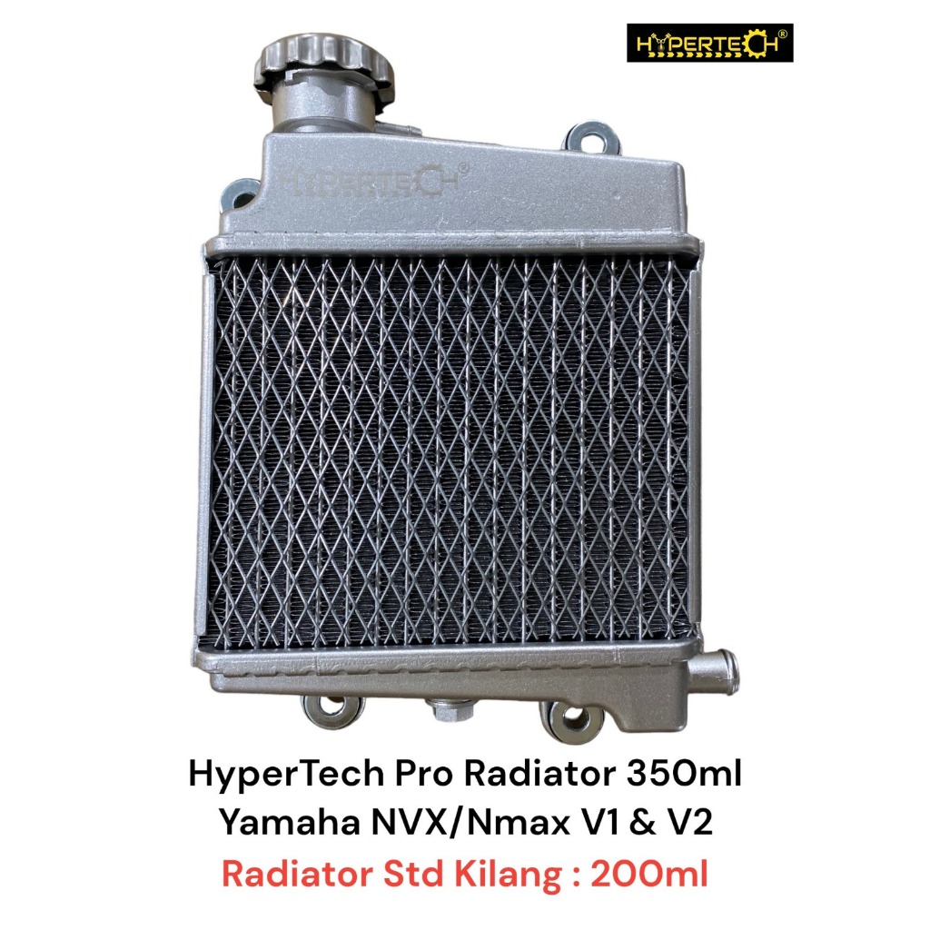 HYPERTECH 350ML Pro Radiator Double Layer Khas Utk NVX V1 NVX V2 V3 ABS ...