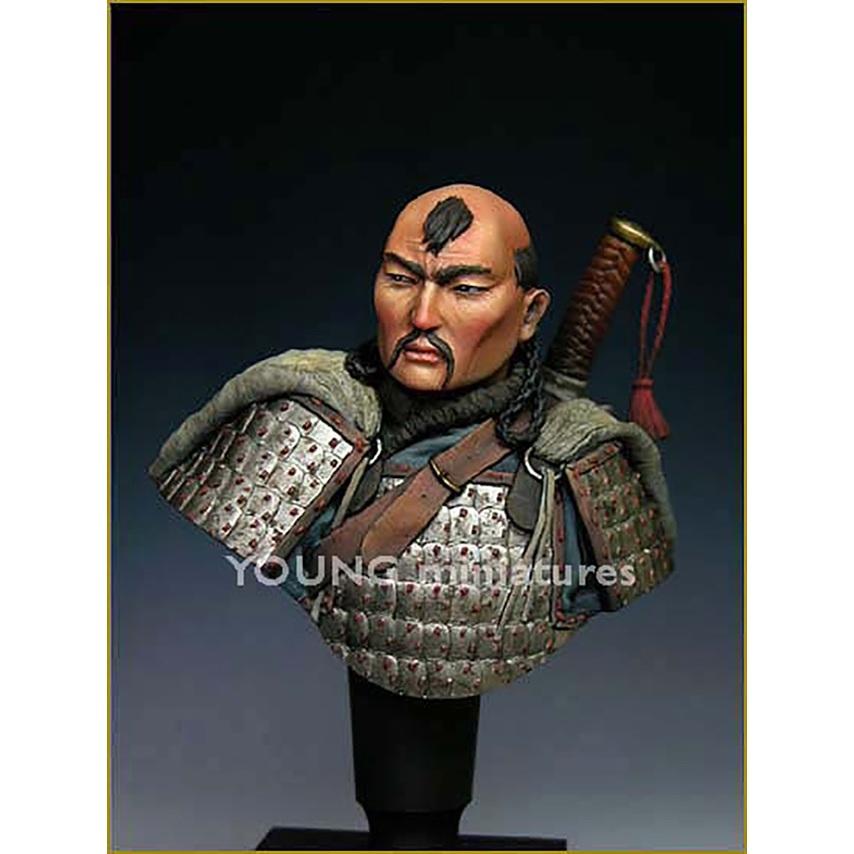 YOUNG Miniatures YH1804 1/10 Bust Resin MONGOL WARRIOR 14 Century ...