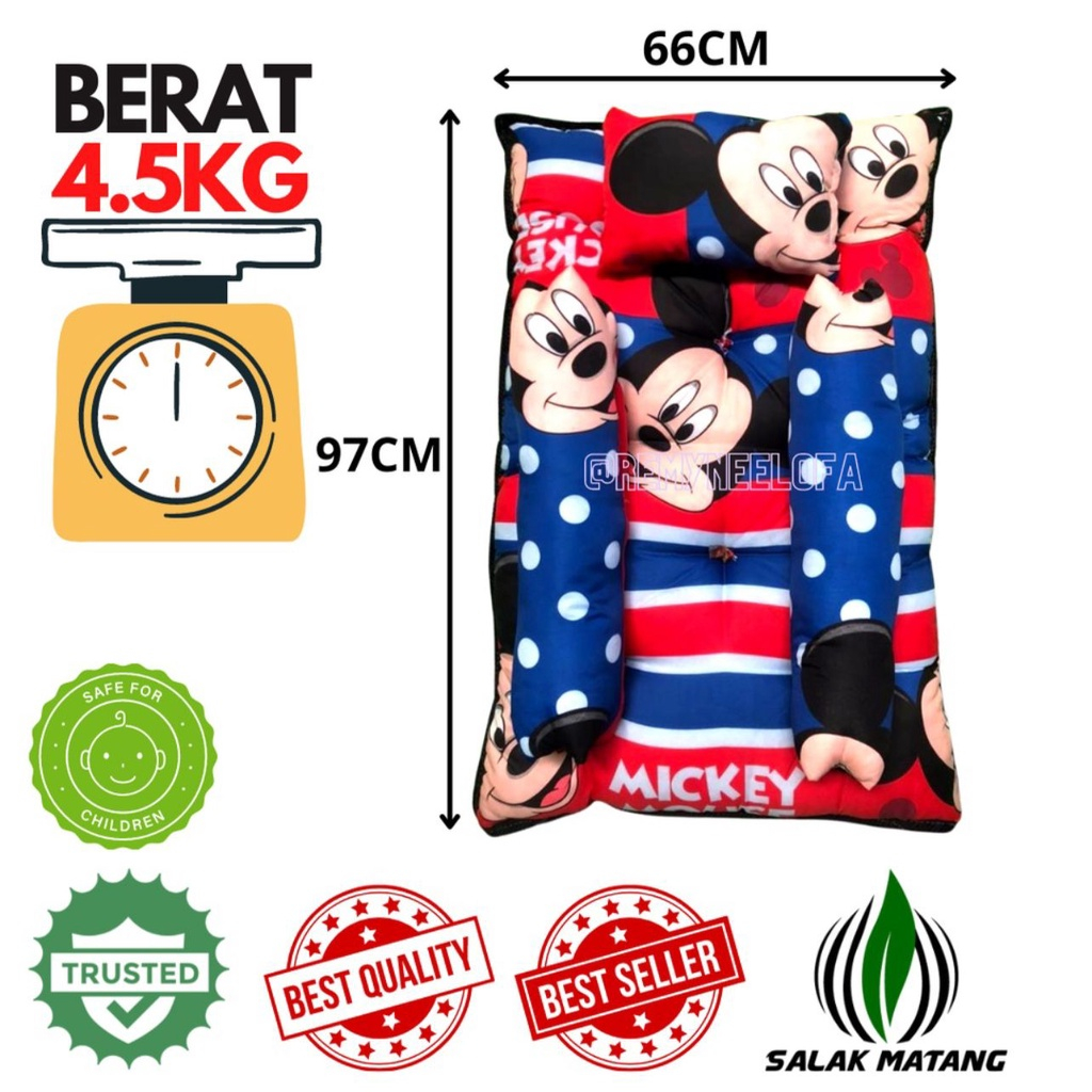 [FREE PILLOWS 🔥] Tilam Kekabu untuk Budak Super Comforted Mattress
