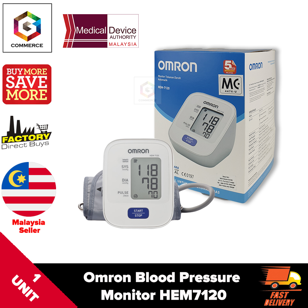 Omron HEM7142T1 Automatic Blood Pressure Monitor 