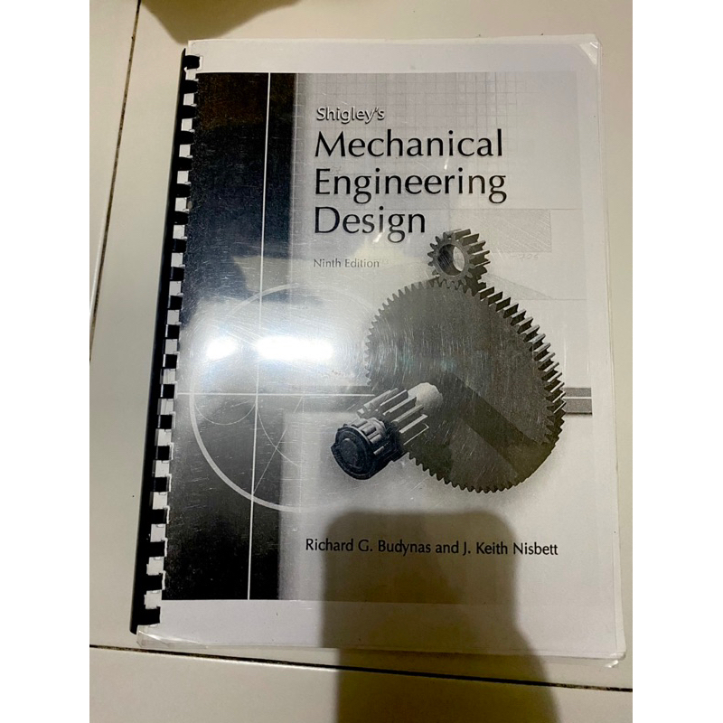 MECHANICAL ENGINEERING DESIGN SHIGLEY’S 9th EDITION Shopee Malaysia