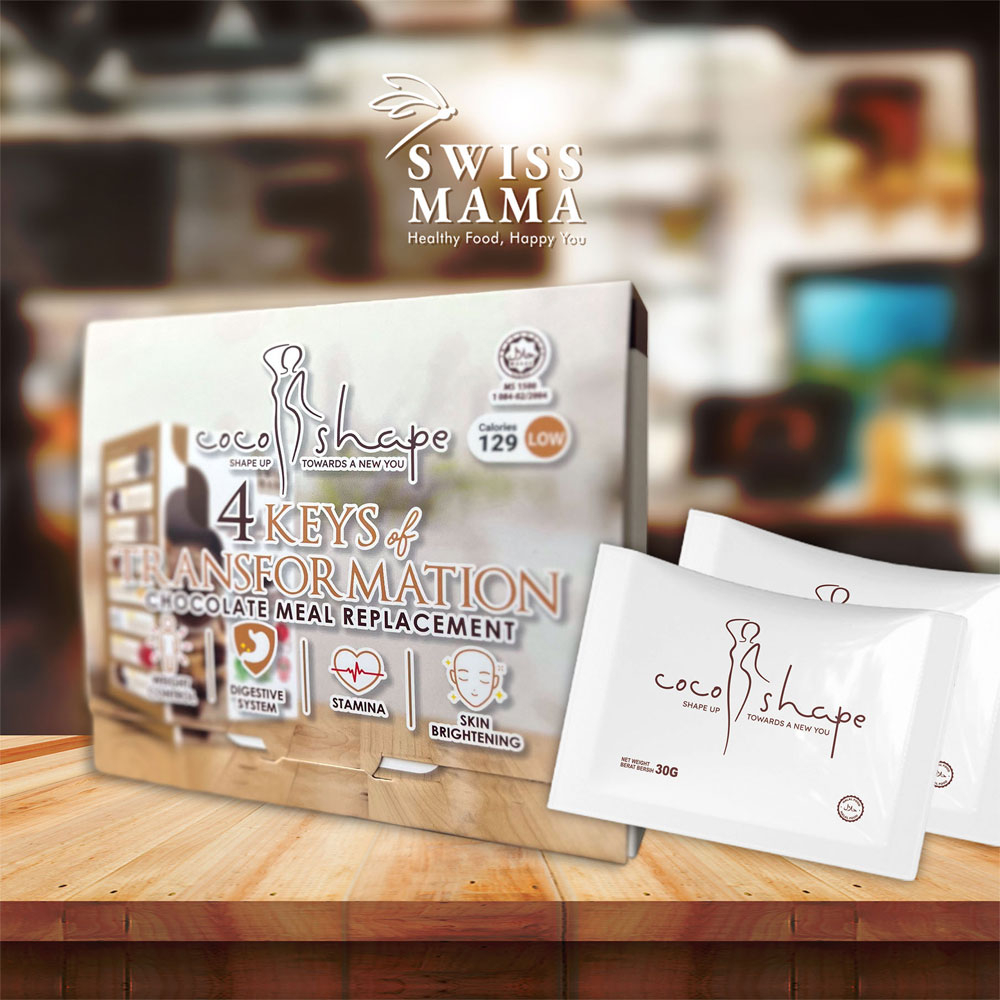 Halal - Swiss Mama Coco Shape Chocolate Meal Replacement Envelope ...
