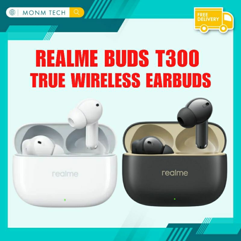Realme Buds T300 Ture Wireless Earbuds | Shopee Malaysia