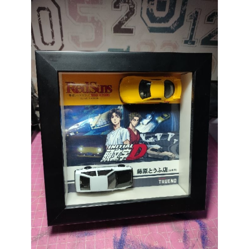 INITIAL D FRAME HOTWHEELS CUSTOM AE86/RX7 | Shopee Malaysia