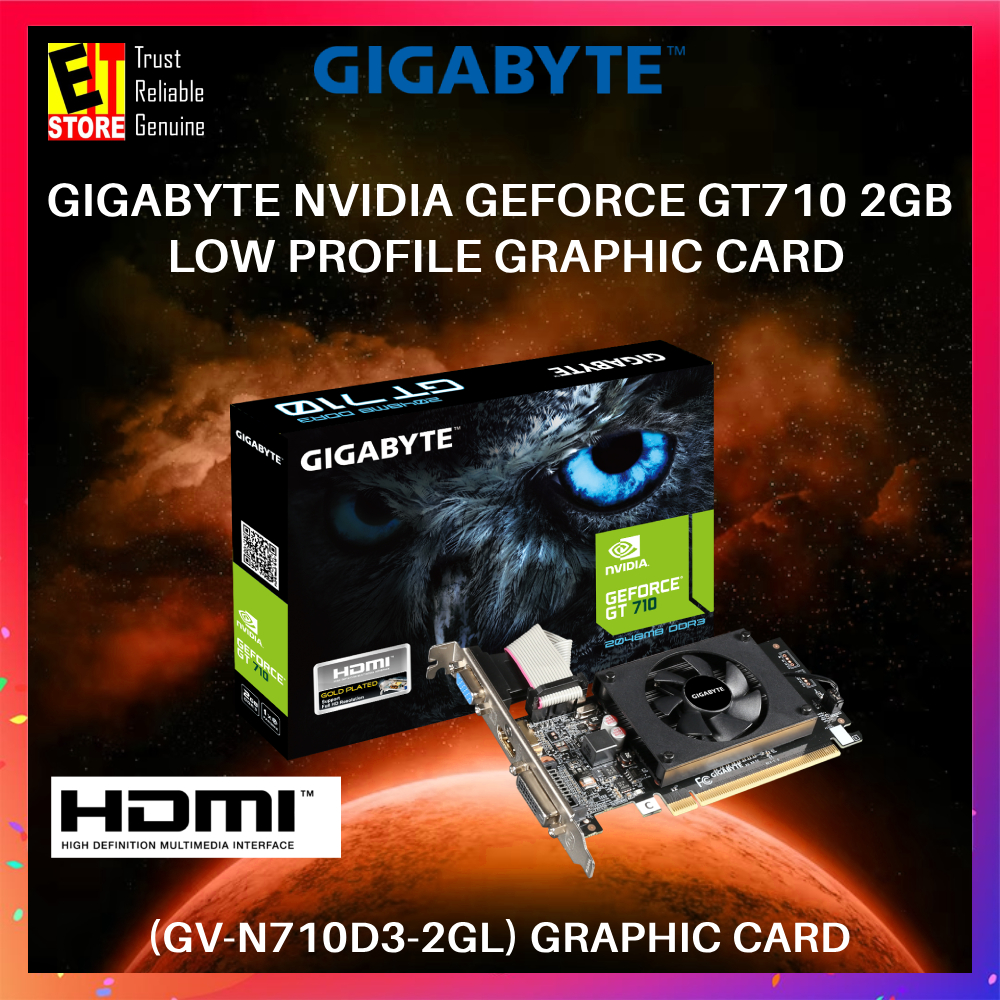 Gigabyte nvidia geforce gt 710 online 2gb