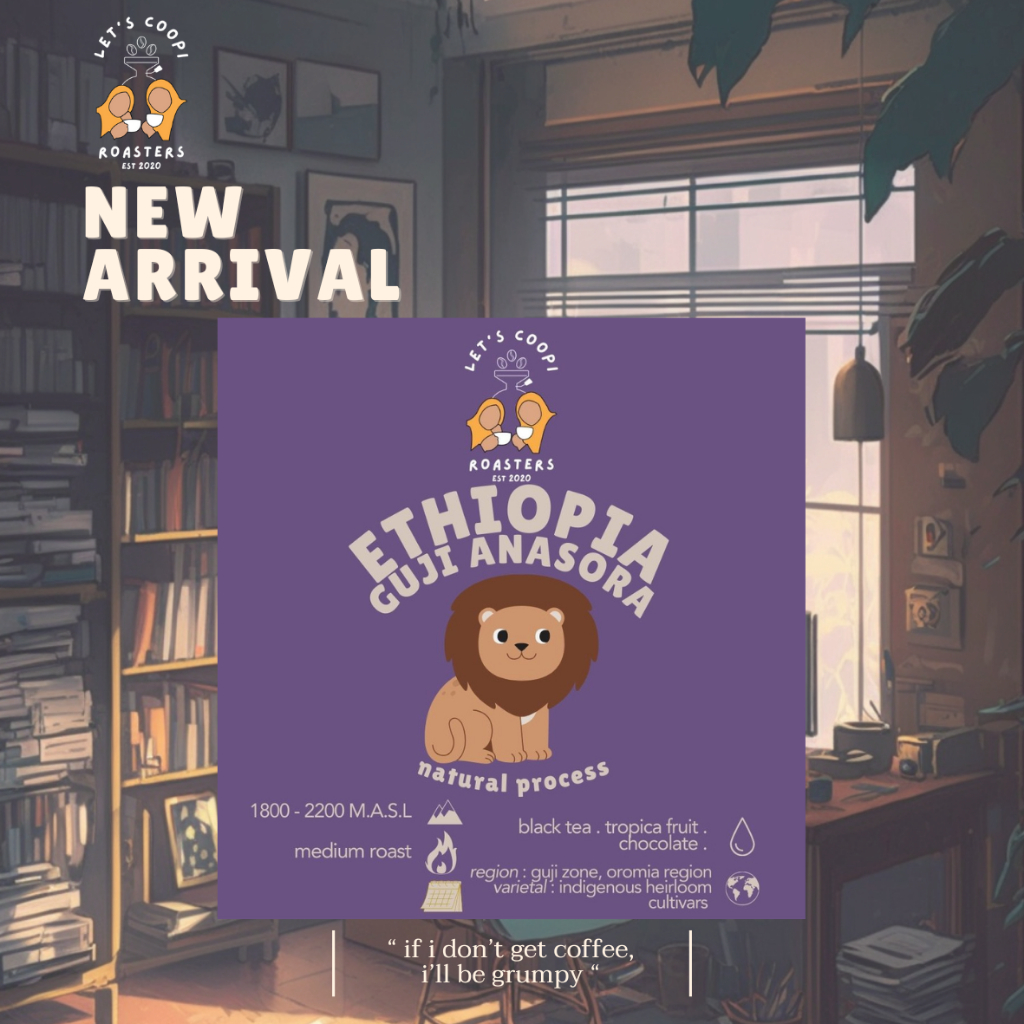 Let’s Coopi Single Origin Espresso - Ethiopia Guji Anasora Natural ...