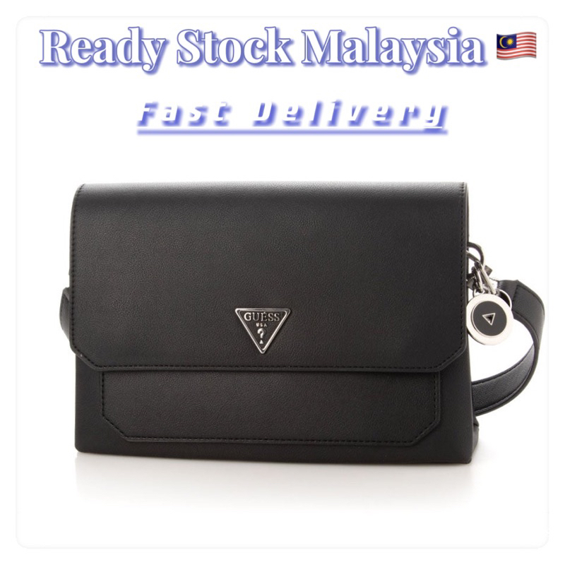 🇲🇾🔥DEFECT BAG🔥Guess Factory Ambrose Women's Handbag Flap bag Sling bag