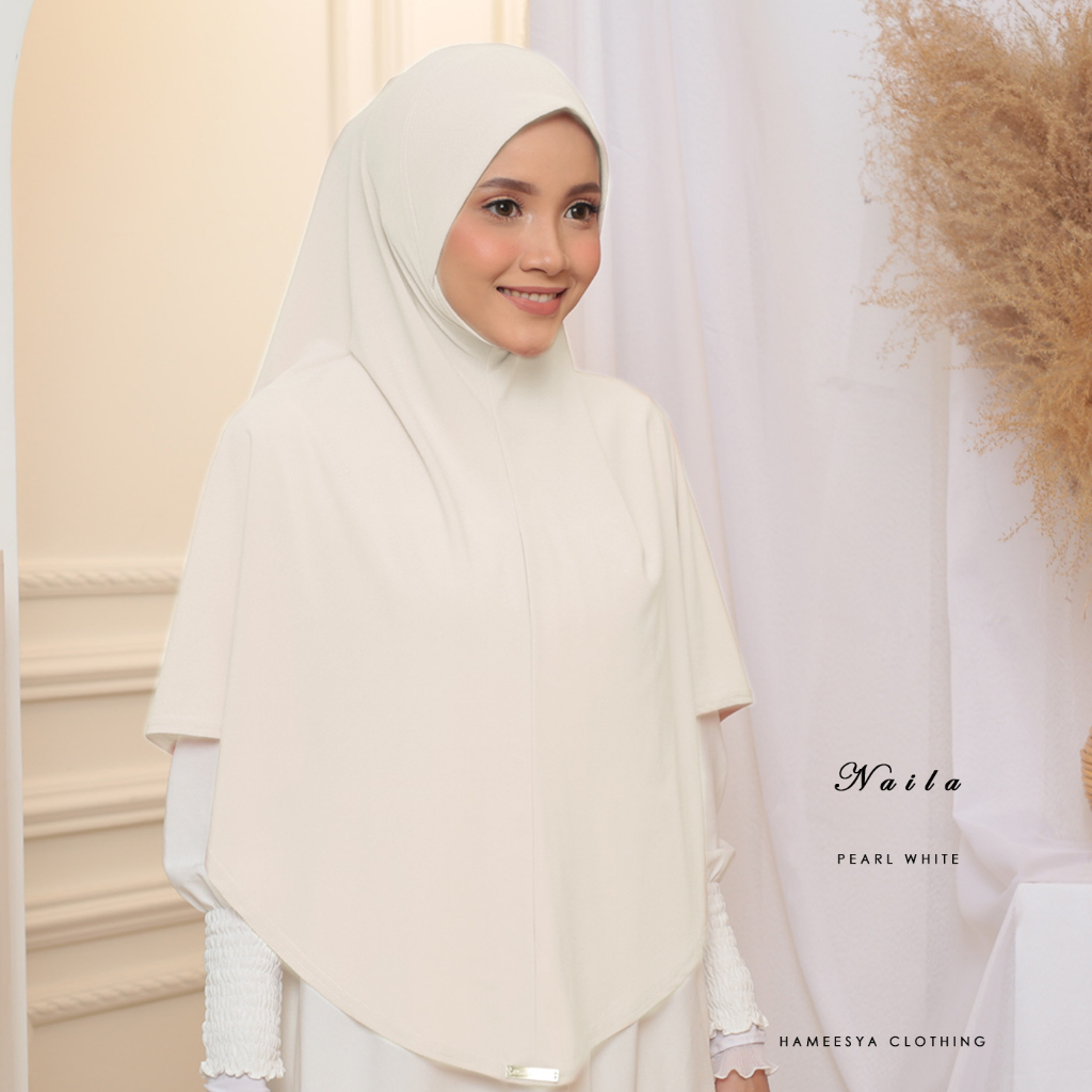 Tudung Labuh Defect Berdagu Sumayyah | Shopee Malaysia