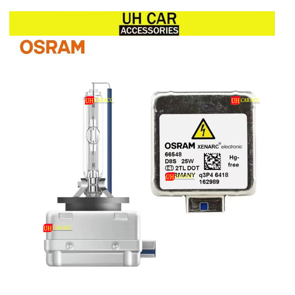 OSRAM 1pcs 66548 D8S Xenon HID Headlight Light Bulb OEM XENARC ORIGINAL ...