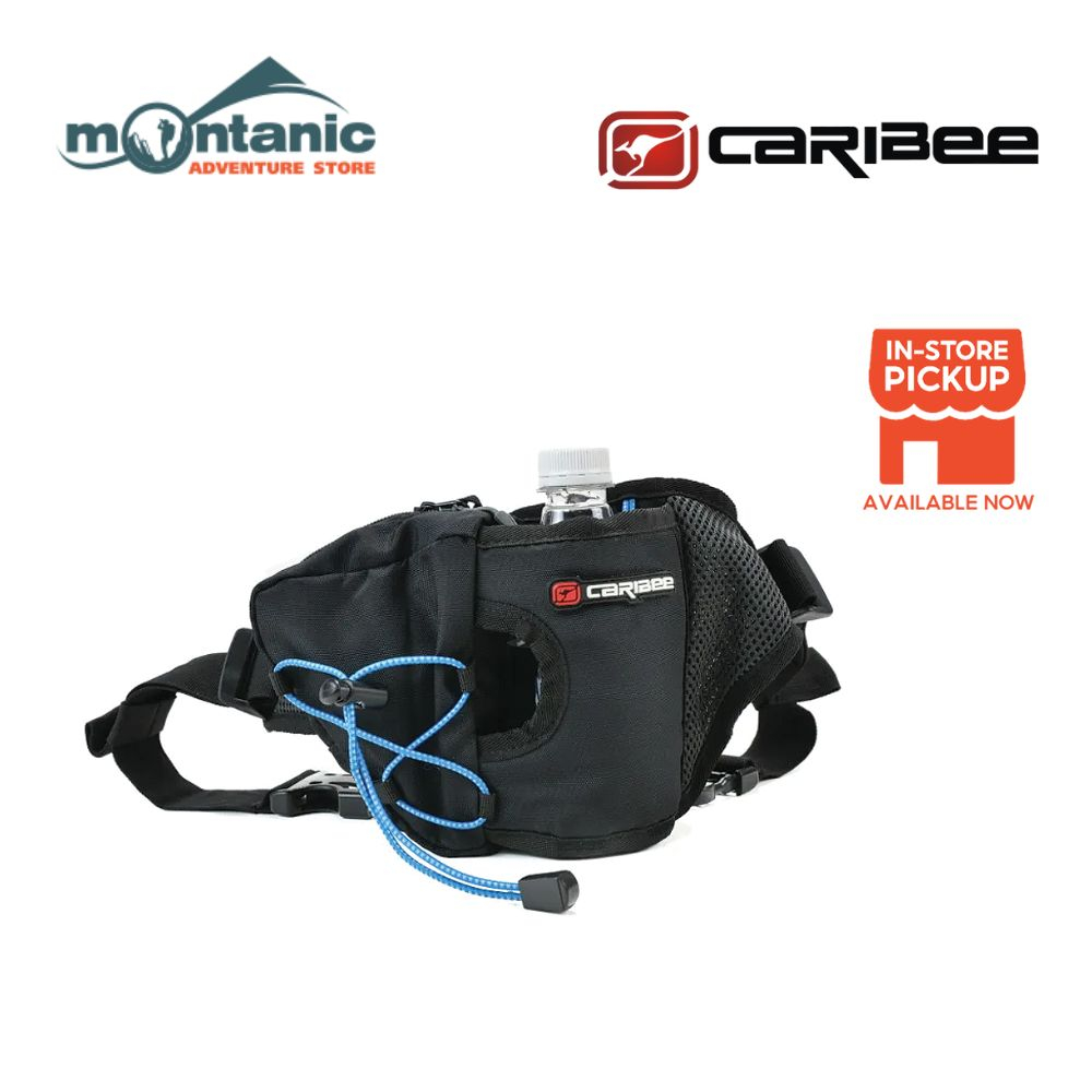 Caribee Quick Shot Waist Pouch Compact Adjustable Waist Bag Water