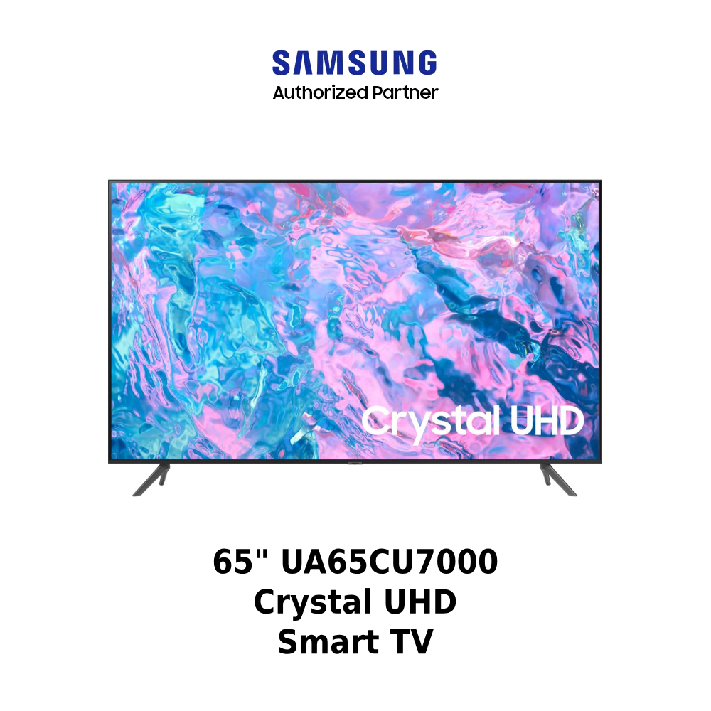 SAMSUNG CU7000 43, 50, 55, 65, 75, 85 Inch 4K UHD Smart TV Crystal ...