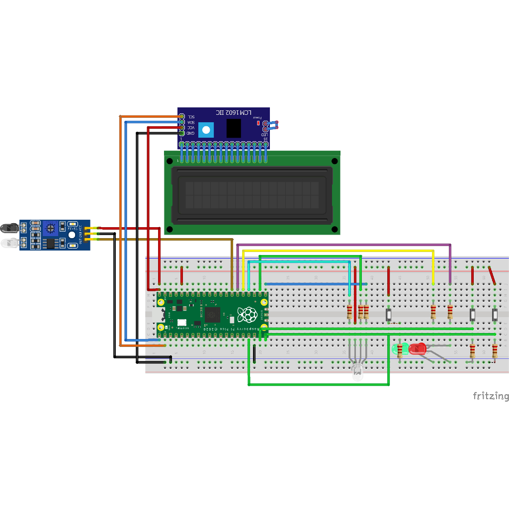 Fritzing TinkerCAD Circuit Diagram Design Drawing Lukisan Litar untuk ...