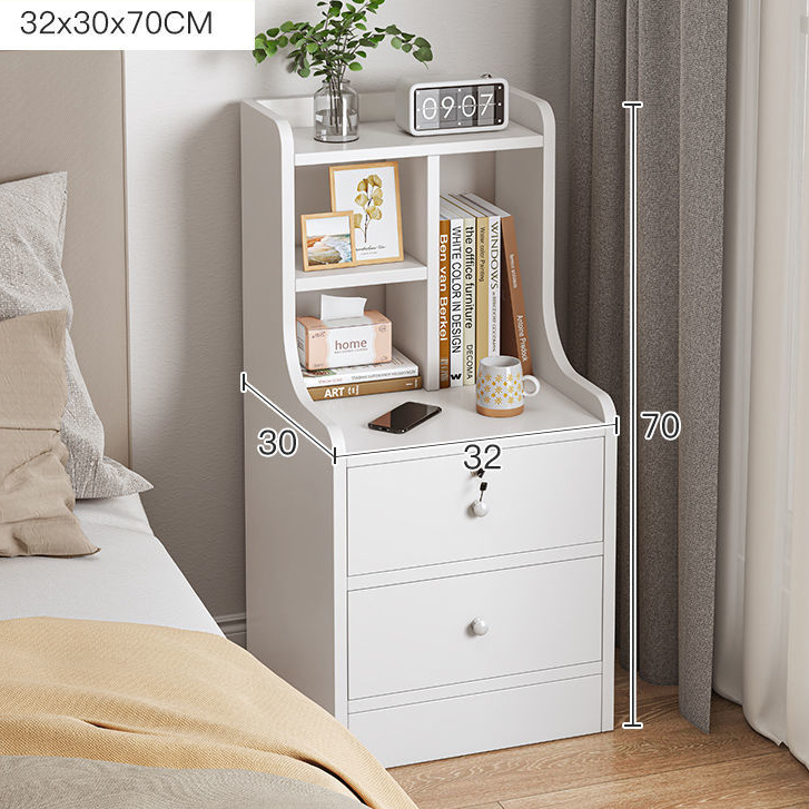 【various.my】Modern Bed Side Table With Locker Cabinet Coffee Tea Table ...