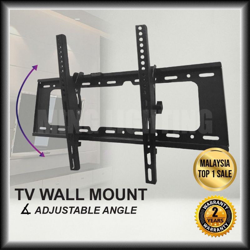 Tv Bracket Lcd/Led Rack 26-63 | Shopee Malaysia