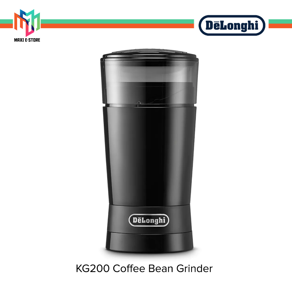 Delonghi Coffee Bean Grinder KG200 Stainless Steel Blade 170W