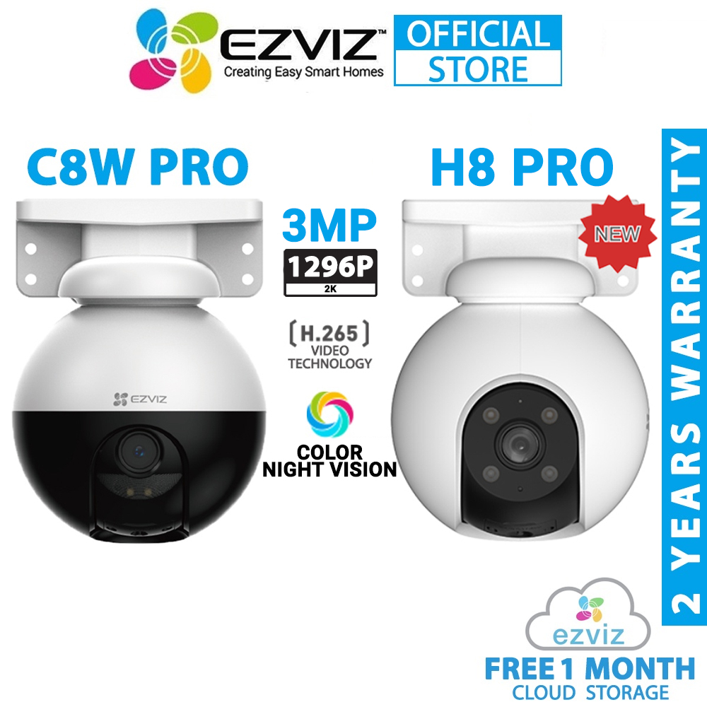 Ezviz C8W Pro 2K WiFi Pan/Tilt IP Security Camera Review 