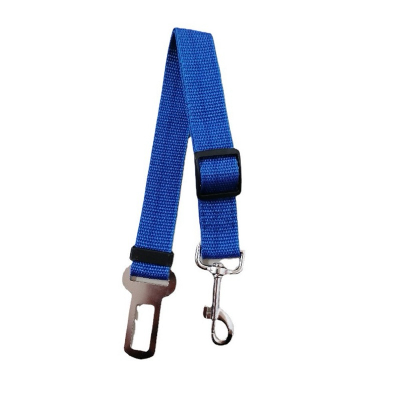 🇲🇾🔥TATA 宠物安全带Pet Dog Cat Car Seat Belt Adjustable Harness Seatbelt Lead ...