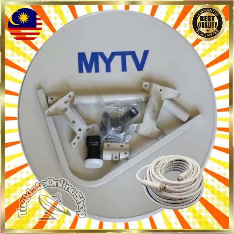 PIRING Satellite Dish MYTV, Jenama LNB (universal) mengikut variasi yg