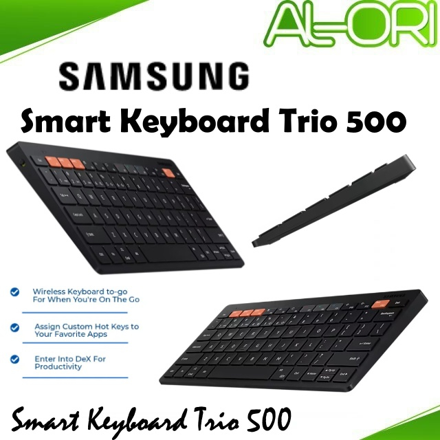 ORIGINAL Samsung Smart Wireless Hot Keys Bluetooth Keyboard Trio 500