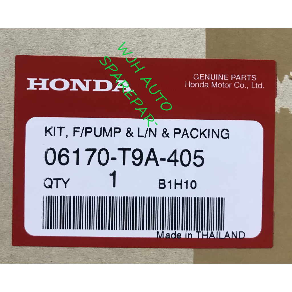 [Supeapātsu] 06170T9A405 Honda Genuine Fuel Pump Motor & Filter Honda