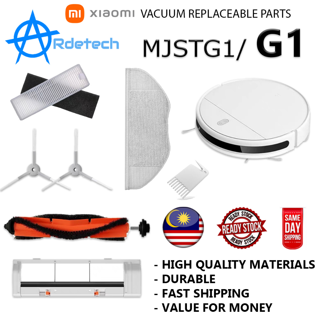 Xiaomi Mijia G1 MJSTG1 Vacuum Cleaner Parts Main Brush Side Hepa