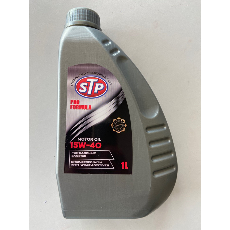 STP 15W40 LUBRICANT ENGINE OIL MINYAK HITAM STP MINYAK ENJINE STP