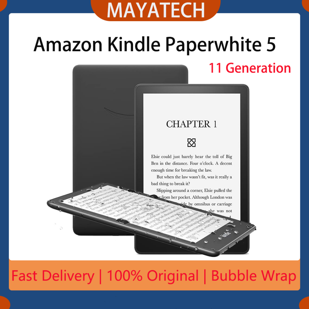 Amazon All-new Kindle Paperwhite 5 2021 (8 GB / 16GB / 32GB) | Shopee ...