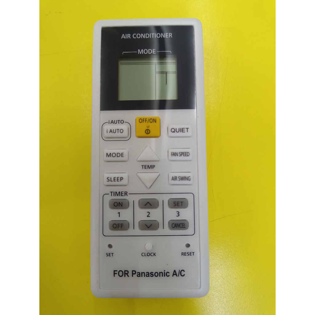 AIR CONDITIONER REMOTE ( LOCAL ) FOR BRAND PANASONIC / NATIONAL / YORK