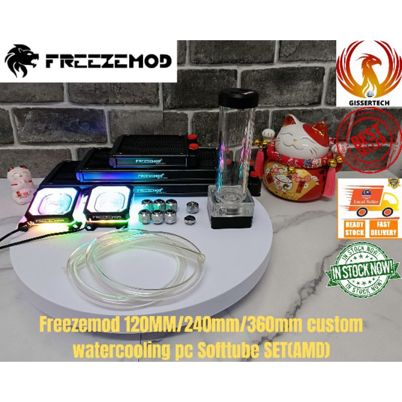 FREEZEMOD 120mm/240mm/360mm(ALUMINUM RADIATOR) custom watercooling Pc