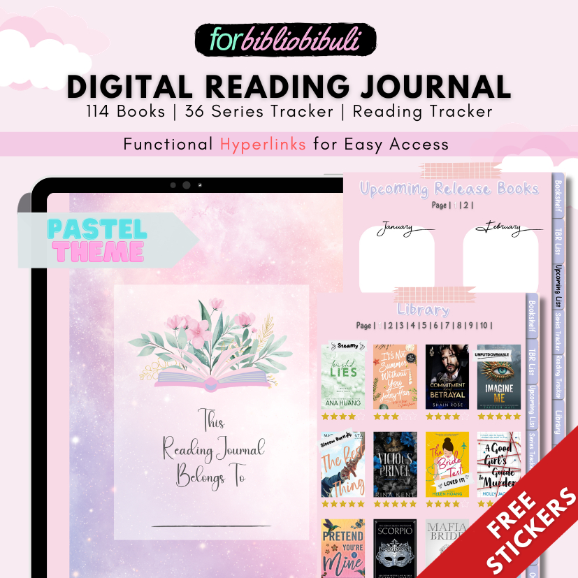 Digital Hyperlinked Reading Journal || Goodnotes Notability XODO IOS ...