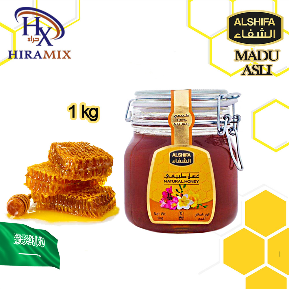 ALSHIFA NATURAL HONEY ORIGINAL100% Kashimr Honey 1kg | Shopee Malaysia