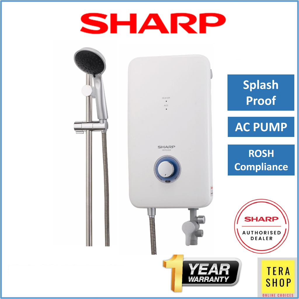 Sharp WHP219SR Instant Water Heater with PUMP | Shopee Malaysia