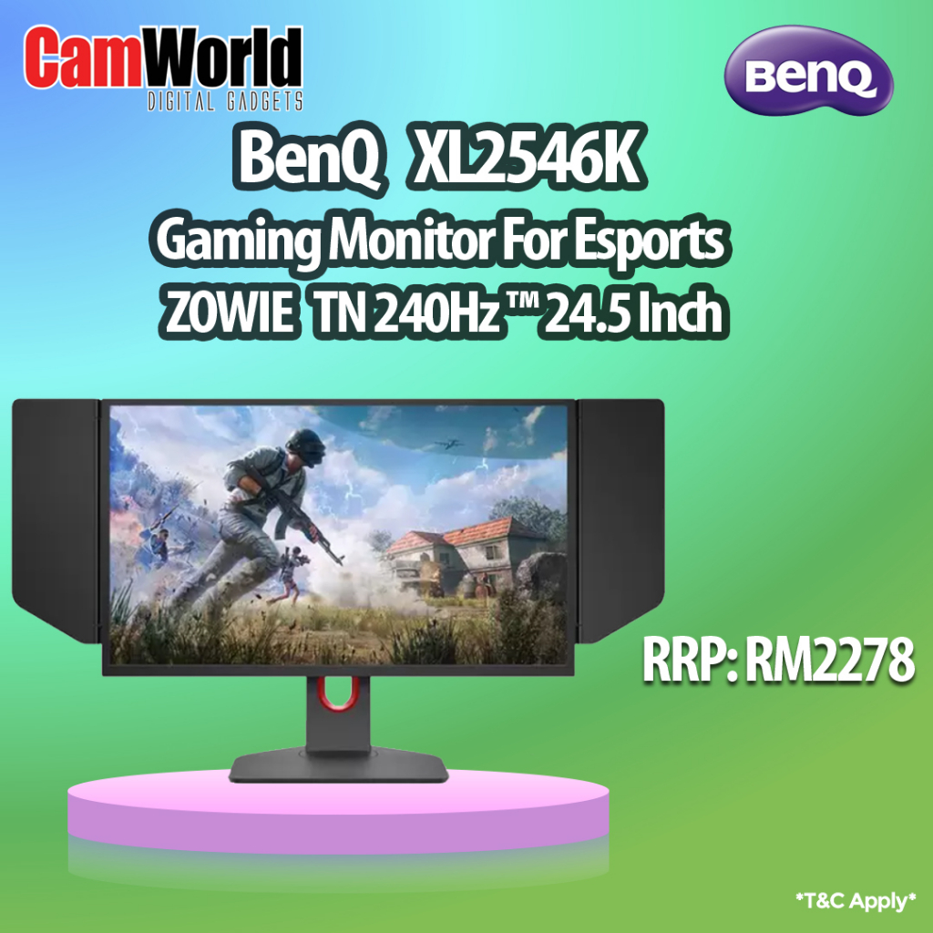 Benq Zowie Xl2546k Tn 240hz Dyac⁺™ 245 Inch Gaming Monitor For Esports