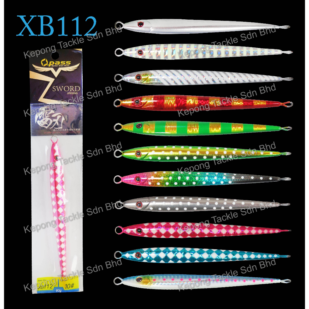 OPASS Slow JIG XB112 SWORD JIG 150g/200g/250g/300g Slowjigging fast jig ...