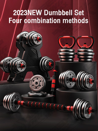 Dumbbell Set pair Darbell Set 10kg/20kg/30kg/40kg Dumbell Gym Equipment ...