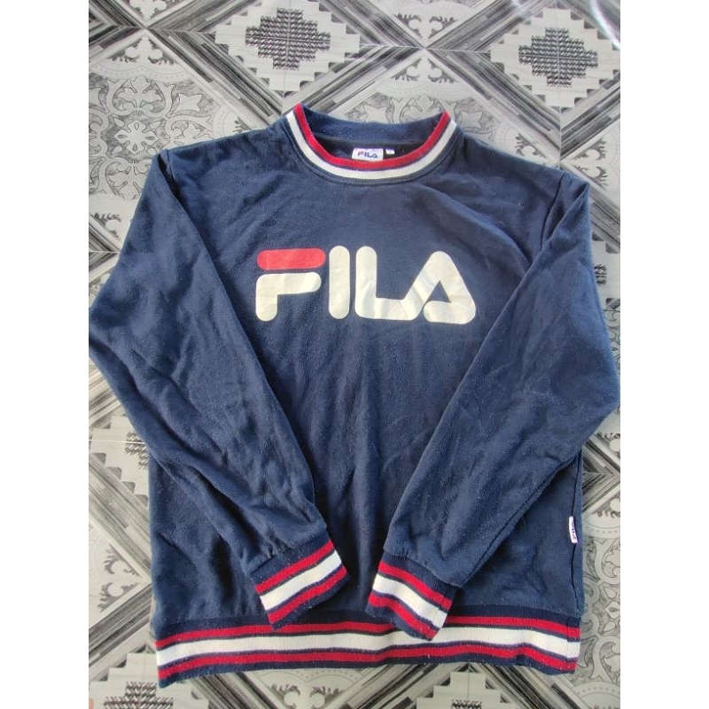 Sweatshirt FILA Original Shopee Malaysia